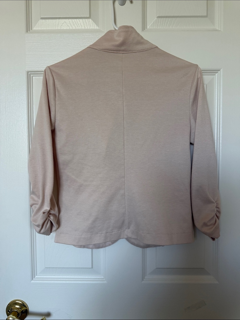 Women's Cream Single-Button Jacket - Picture 2 of 3